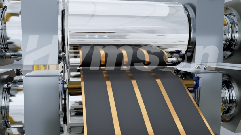 午夜在线小视频辊压分切一体机轧辊机构